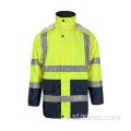 Classe 3 Hivis Coverall Respirant PU Rectificure de sécurité en revêtement